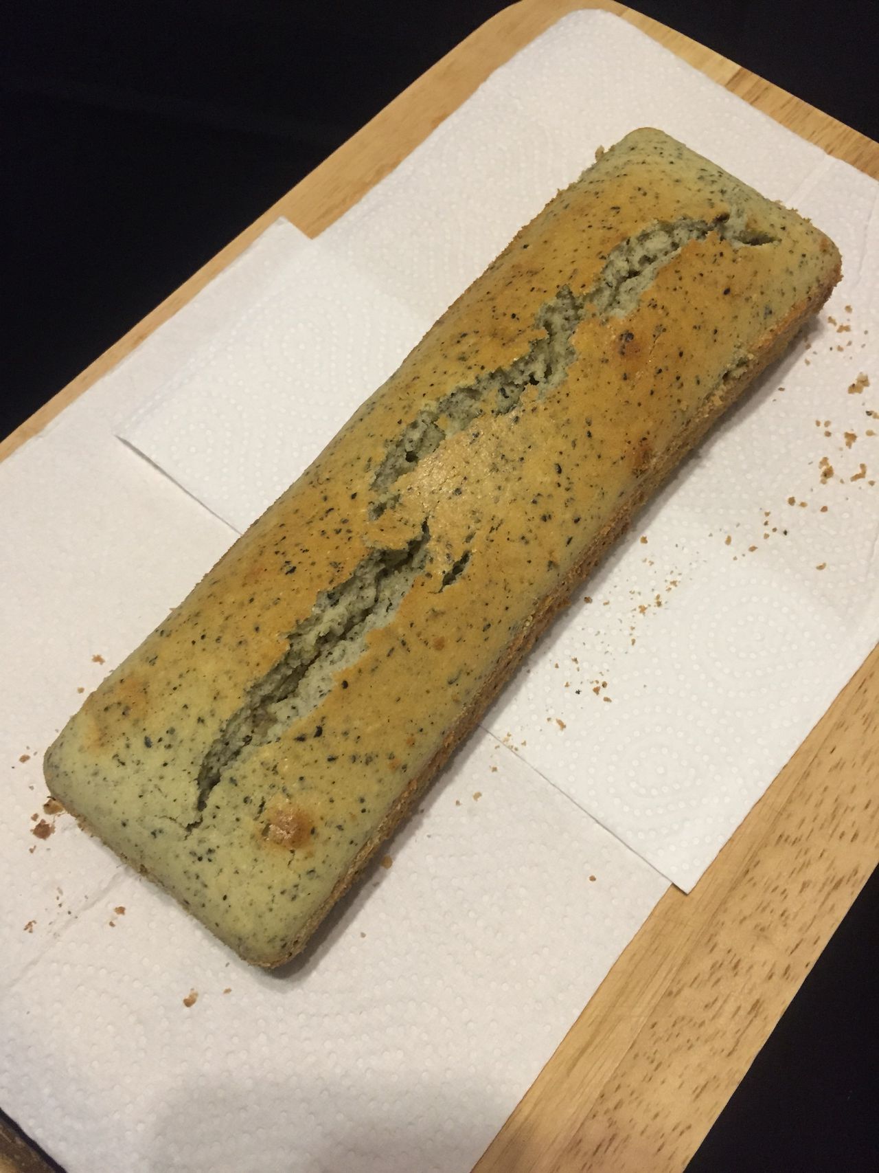 这样做的黑芝麻肉松蛋糕一定要尝一下