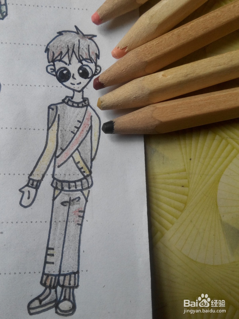 简笔画动漫人物二十八