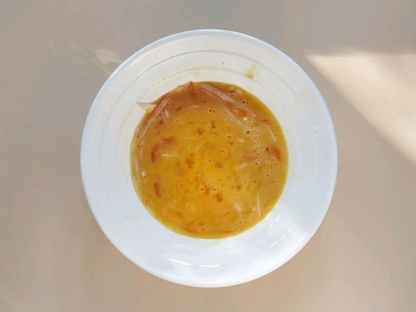 蟹柳滑蛋开放式三明治