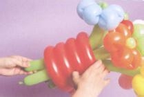 魔法气球造型系列之小花盆