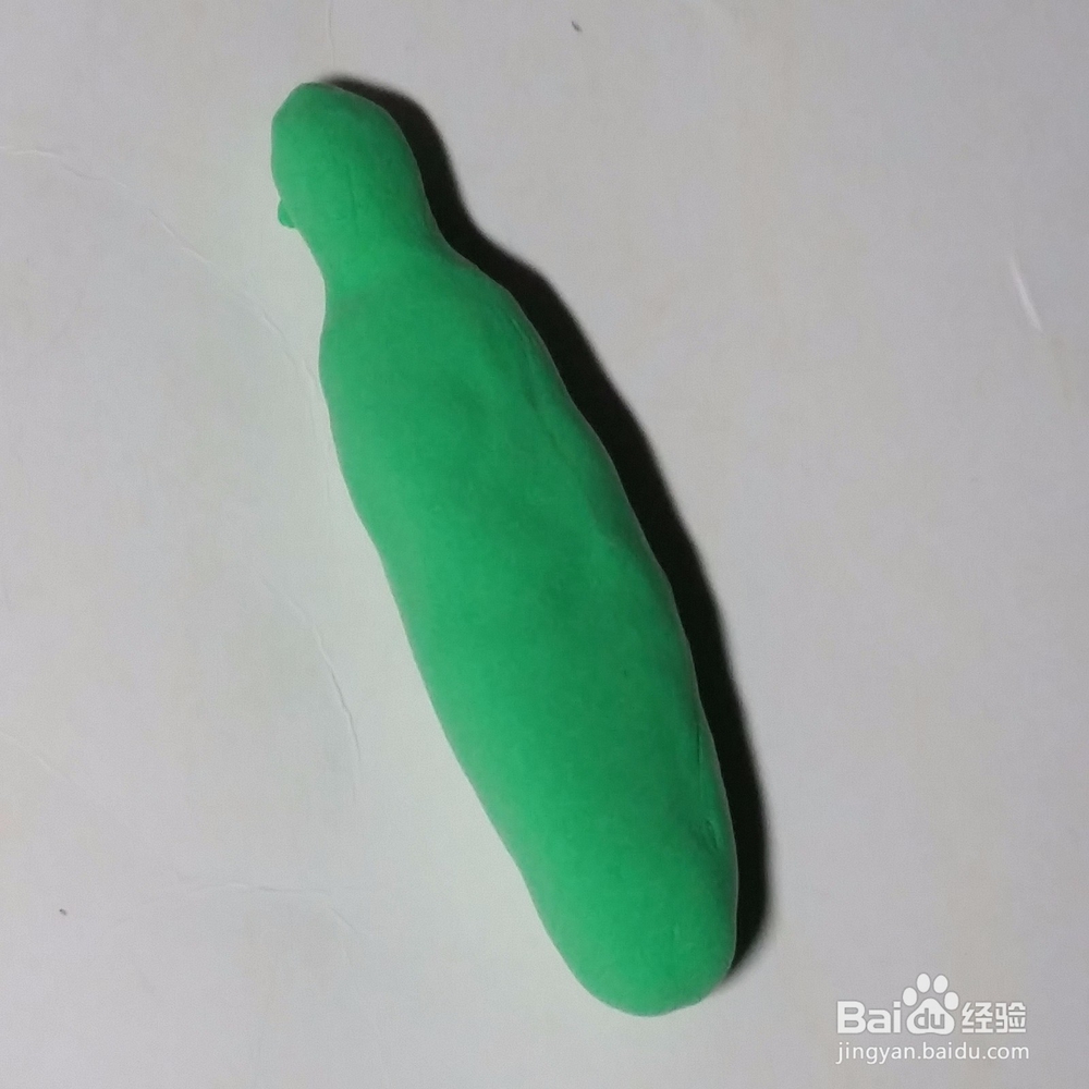 红苹果幼儿彩泥制作