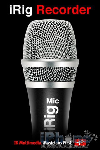 第一款用于iOS设备的手持式麦克风iRig Mic