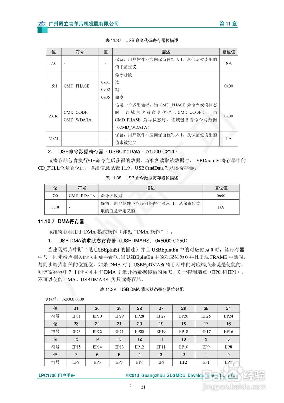 LPC1700系列Cortex-M3微控制器说明书:[3]
