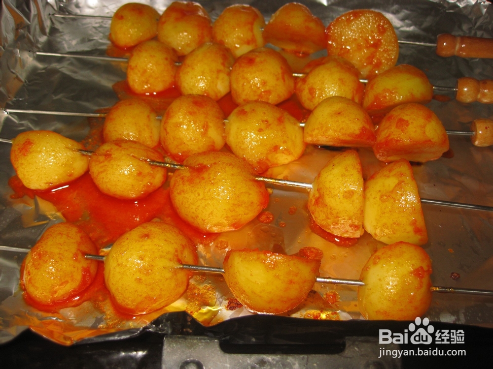 风味小零食——酱香烤土豆