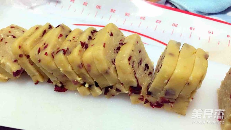 蔓越梅饼干的做法