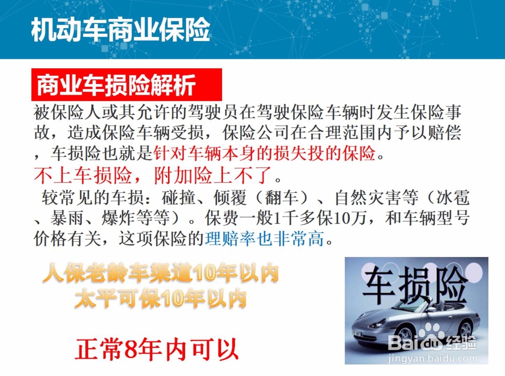 怎样上好、上对自己的车险。