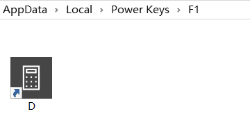 「WIN10」Power Keys配置快速启动