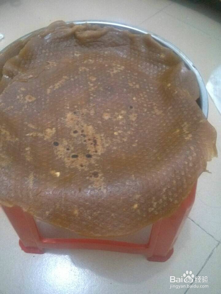 漳浦闽南特色煎饼 只要面粉红糖就可以了