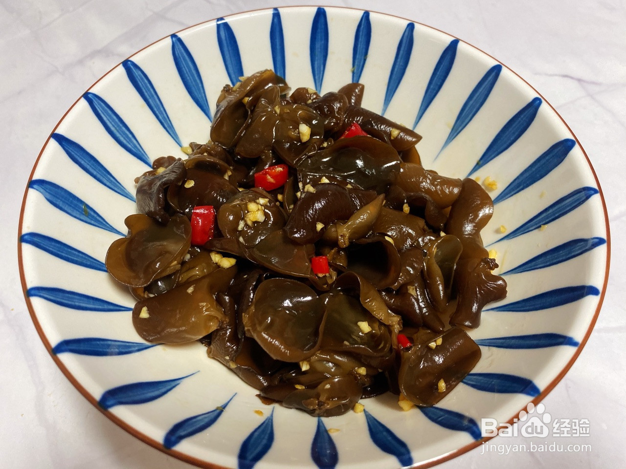 凉拌木耳的做法