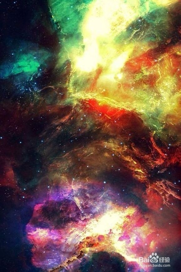 用美图秀秀制作星光图