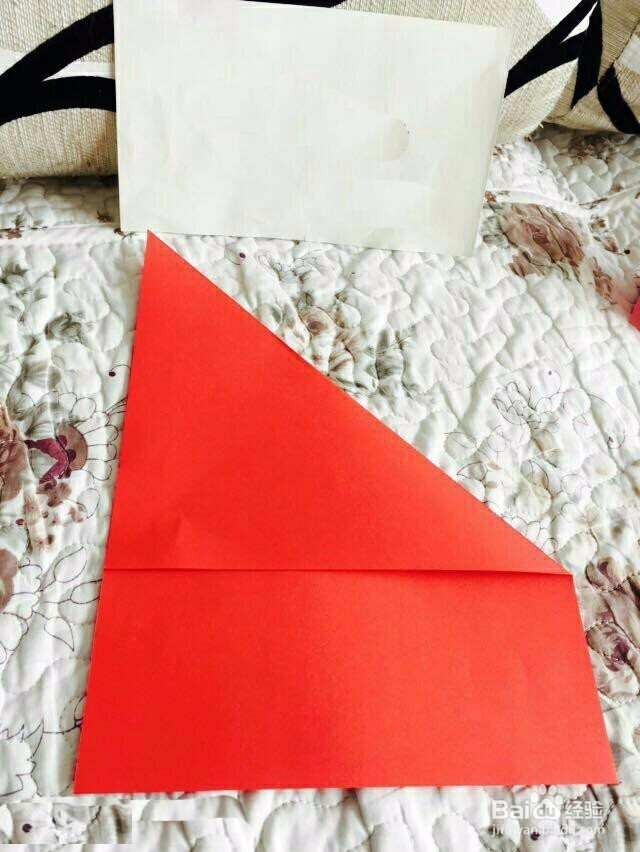 超简单的爱心的折法