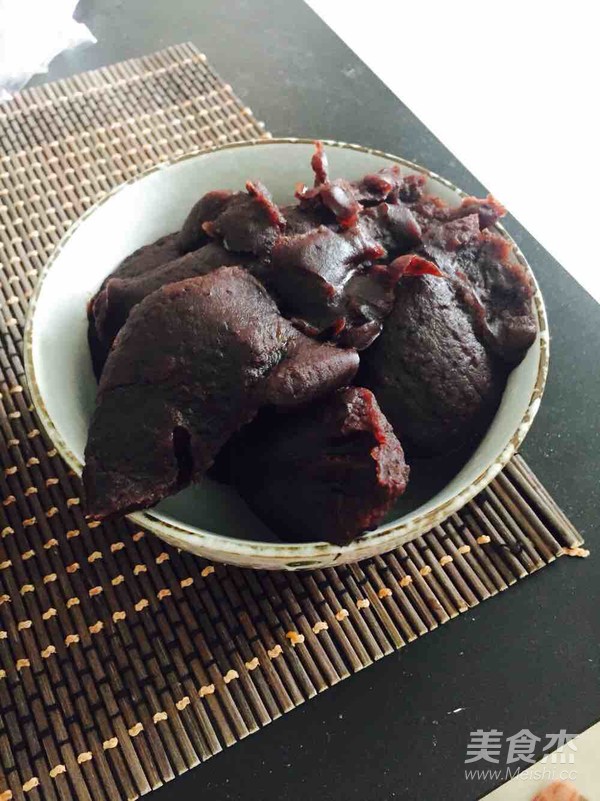 第一次尝试传统豆沙粽子