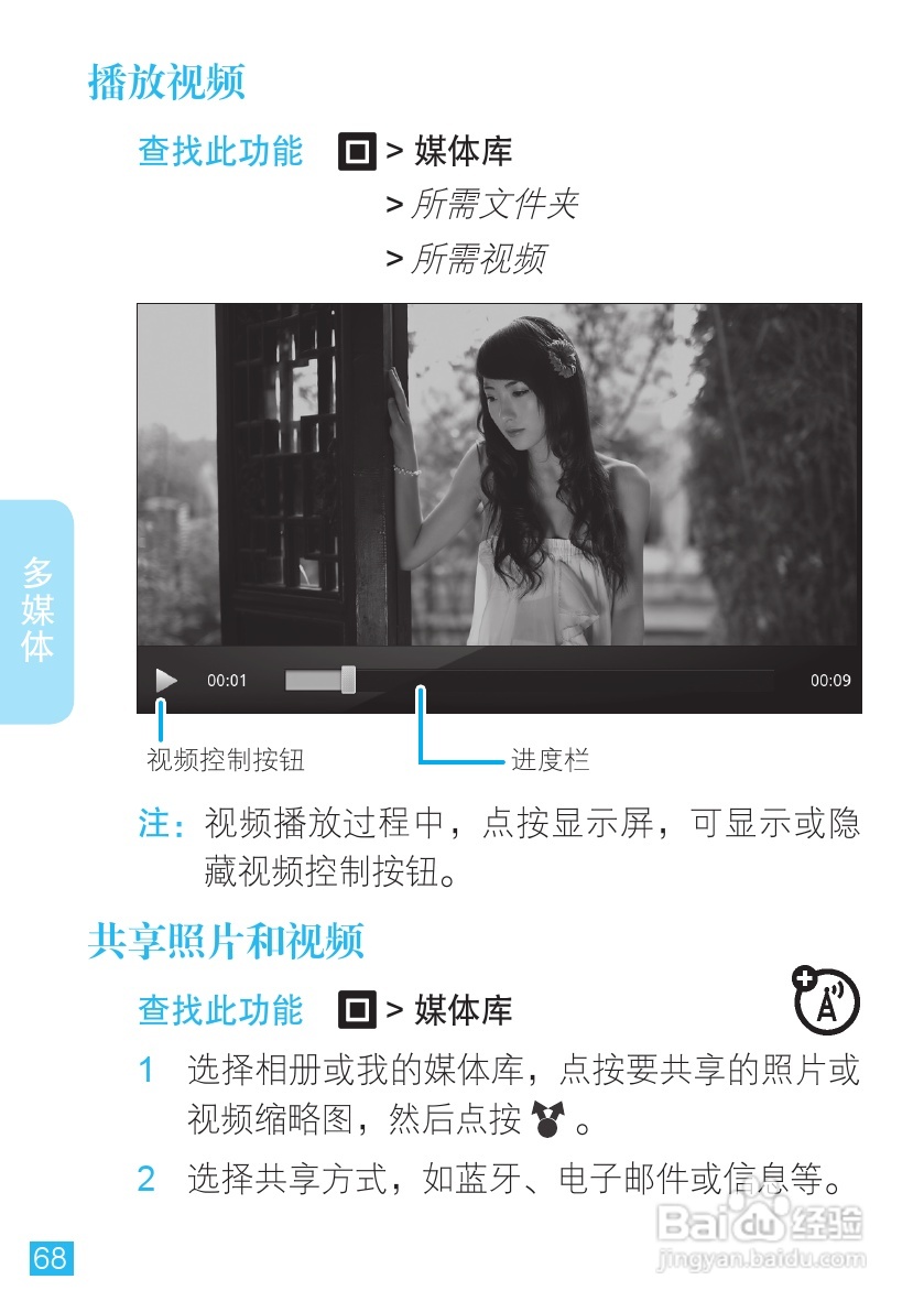 摩托罗拉ME863手机使用说明书:[7]