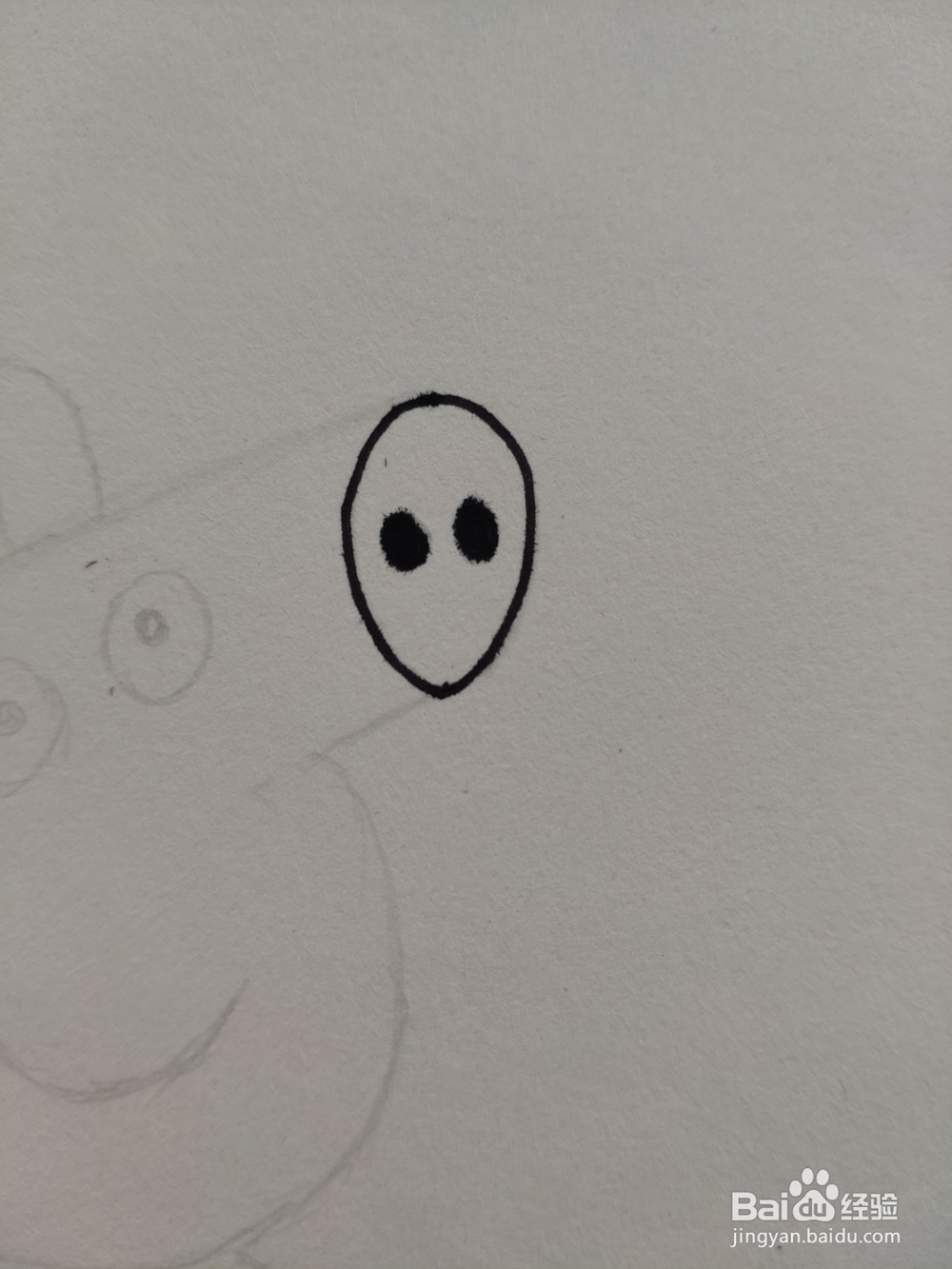 小猪佩奇简笔画如何画