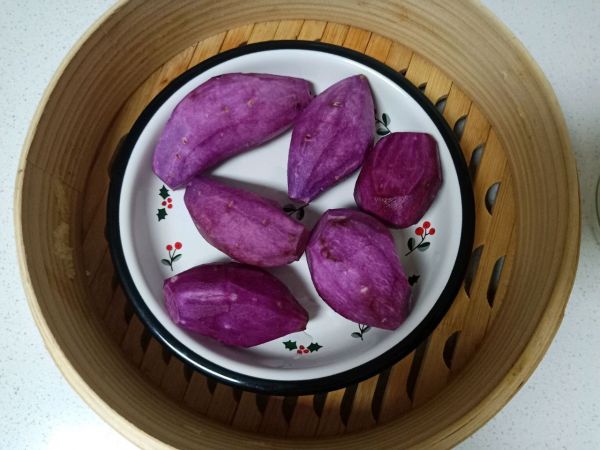 紫薯牛奶燕麦脆