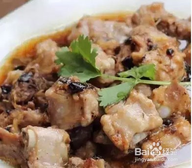 豆豉姜汁蒸排骨