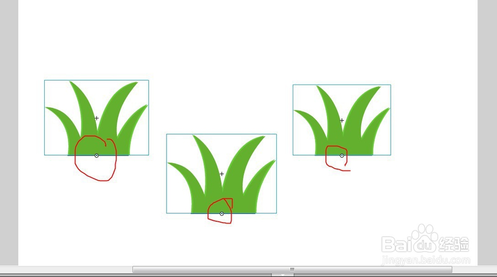flash制作动态小草被风吹动的效果