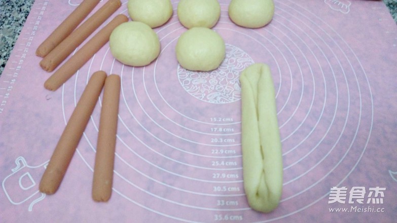 火腿卡仕达酱面包