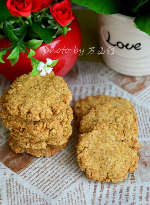 咸味燕麦杏仁饼