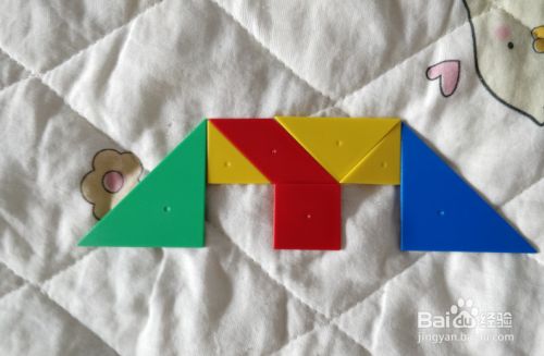 用七巧板智力拼图怎么拼一座(训练)桥?