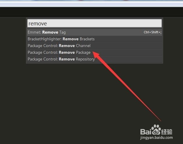 sublime text 3/2怎么卸载删除插件