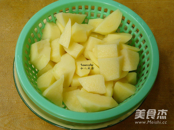 椒盐土豆块的做法