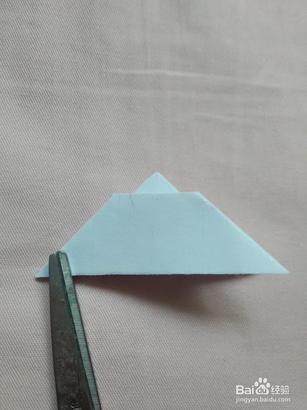 会爬山的小人怎么折