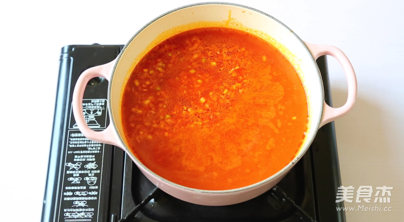 红果家菜谱之茄汁疙瘩汤