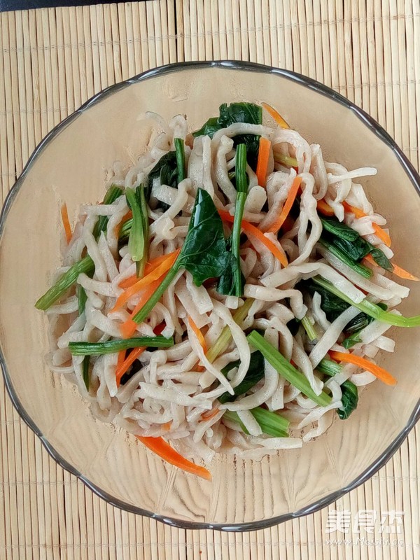 酱香杂粮面的做法
