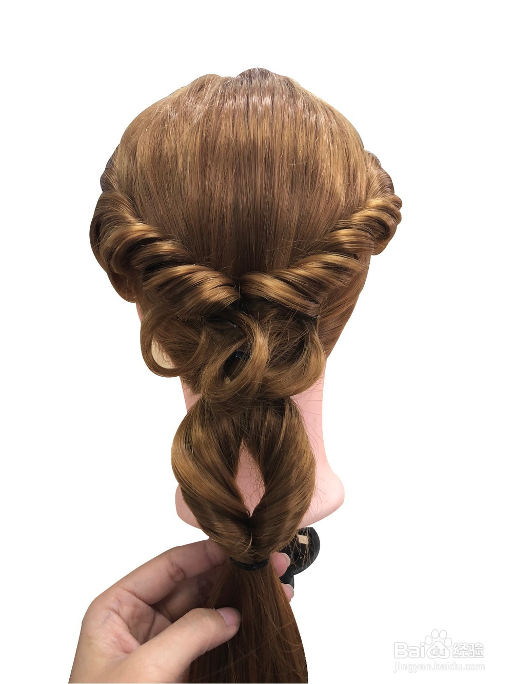 韩式新娘编发怎么盘好看