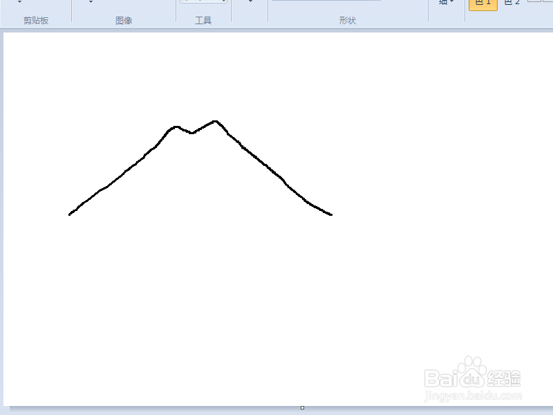 富士山简笔画怎么画