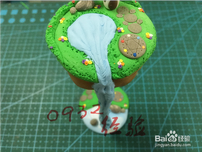 超轻黏土教程-粘土漂浮岛教程