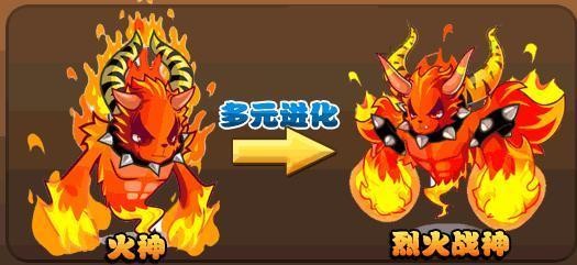 烈火战神怎么进化豪炎战神