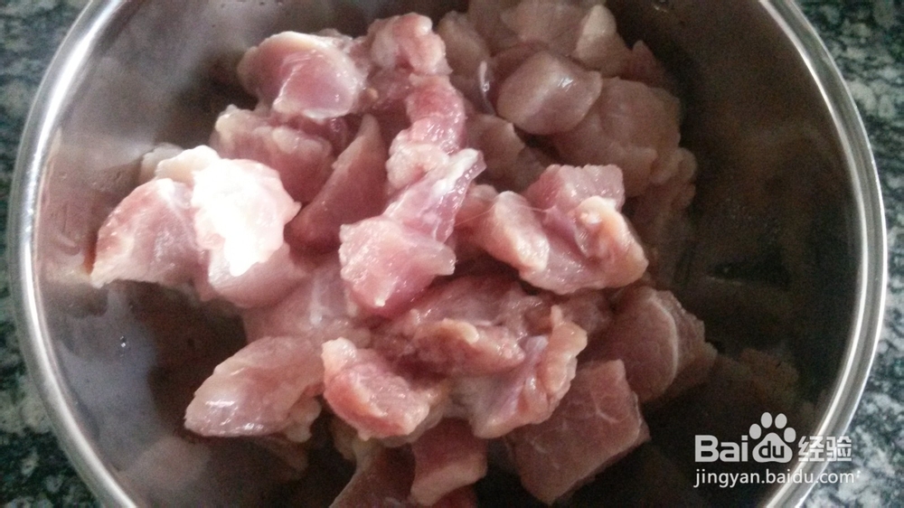 豌豆炒肉丁做法