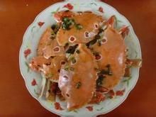 美食怎样煮酒醉河蟹片