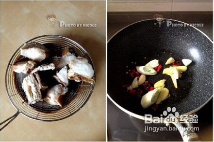 腊味新年菜-腊鱼烧五花