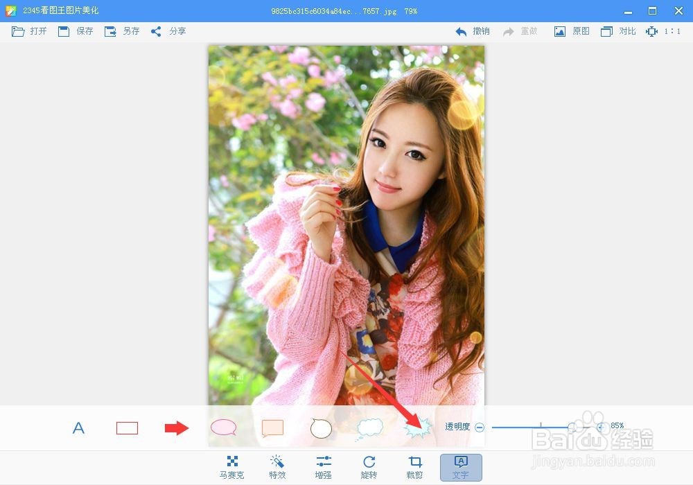 如何用2345看图王美化图片