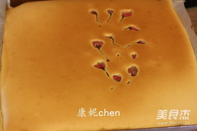 樱花肉松蛋糕卷