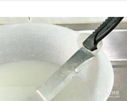 菜刀生锈的解决方法