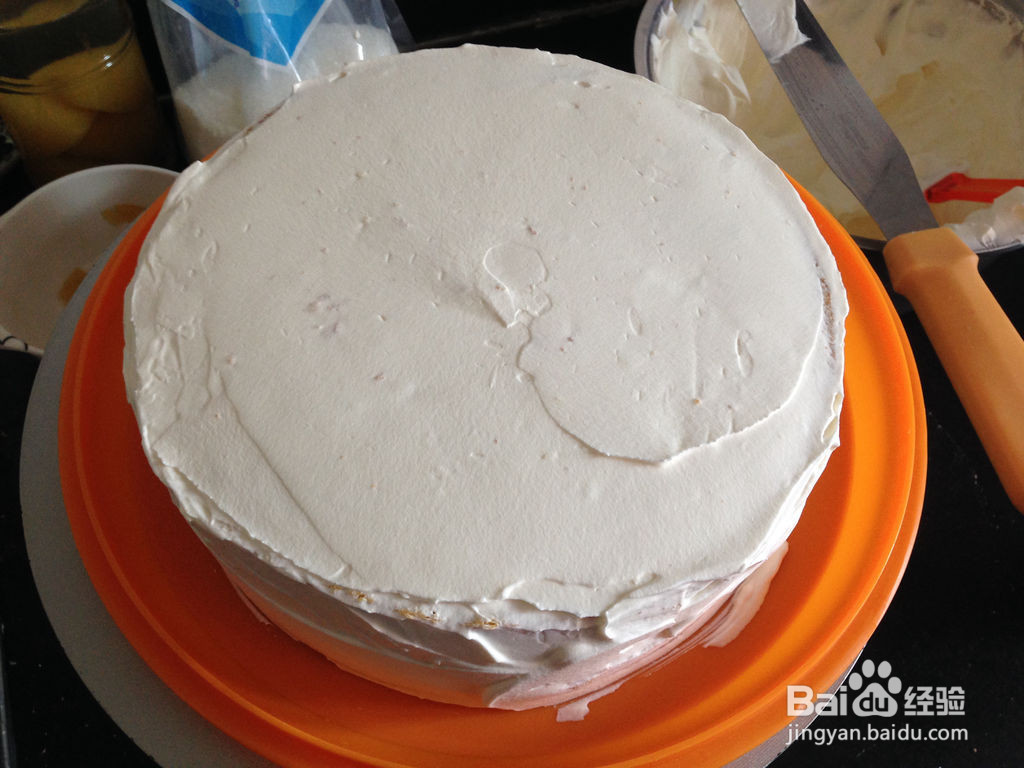 大黄鸭奶油蛋糕的做法