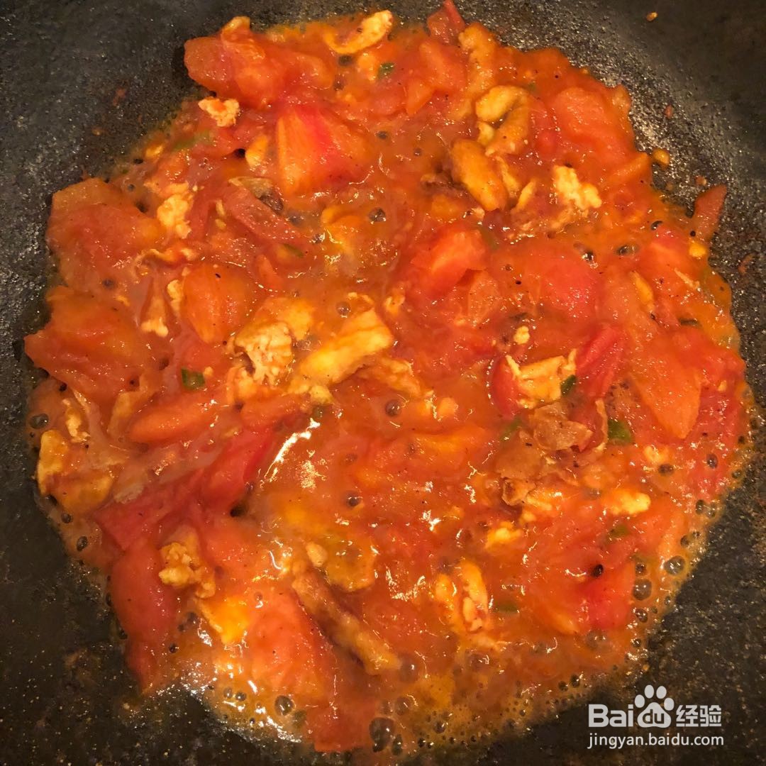 人间烟火:一人食之家庭版西红柿炒鸡蛋的做法