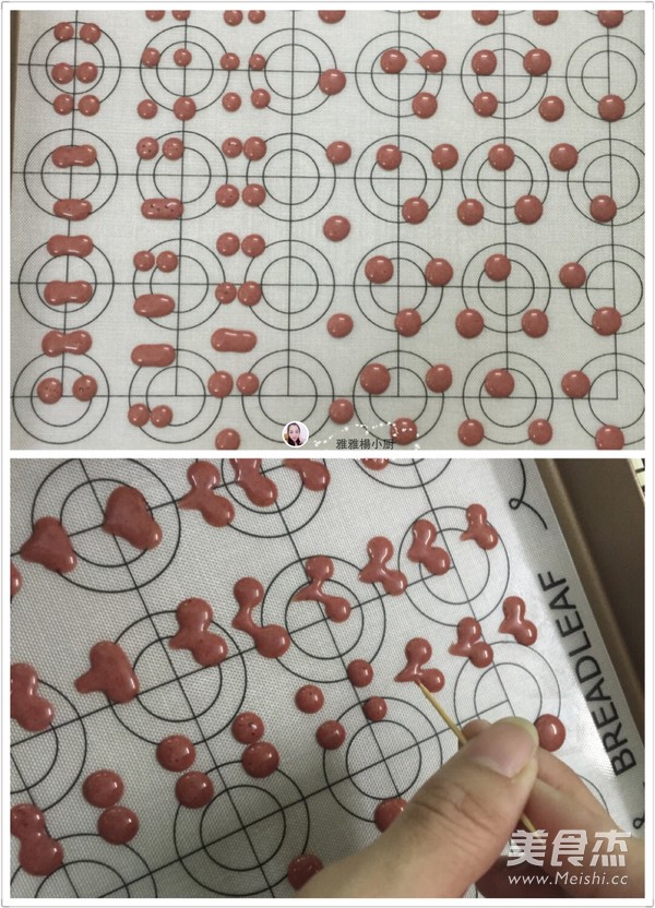 彩绘爱心蛋糕卷