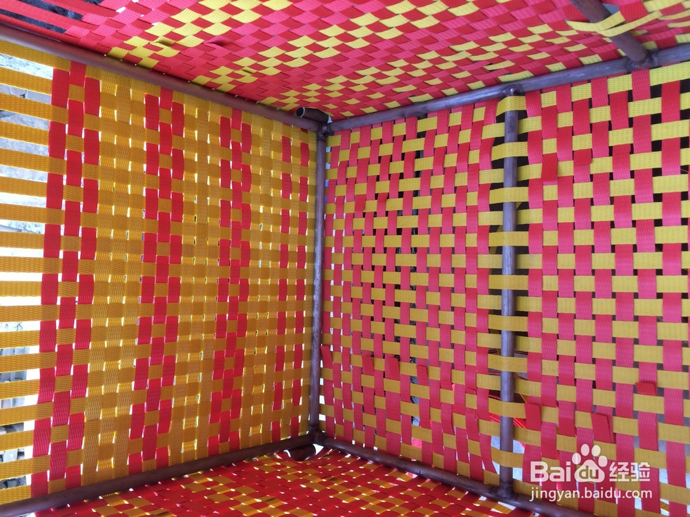 翟福会手工编制钓箱的方法