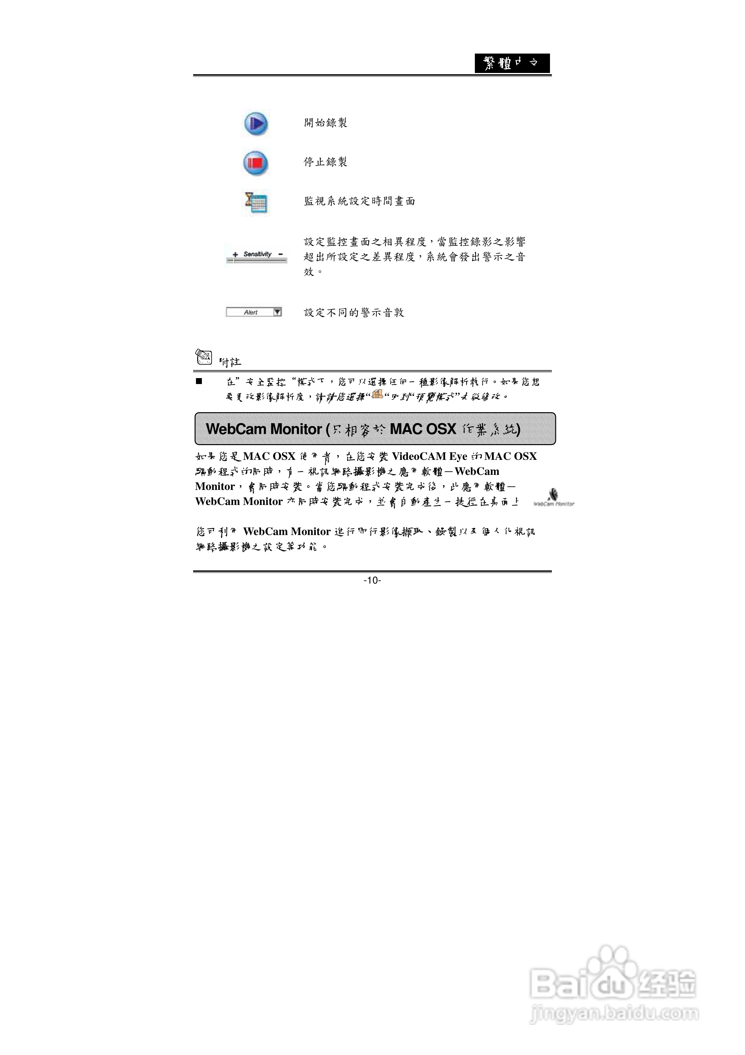 昆盈Video CAM EYE摄像头使用说明书