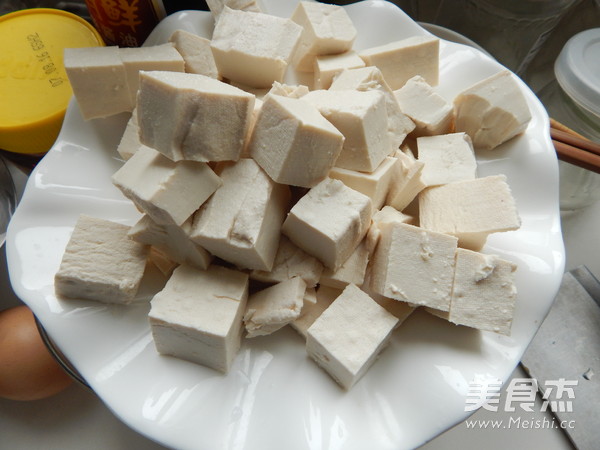 肉末烧豆腐的做法