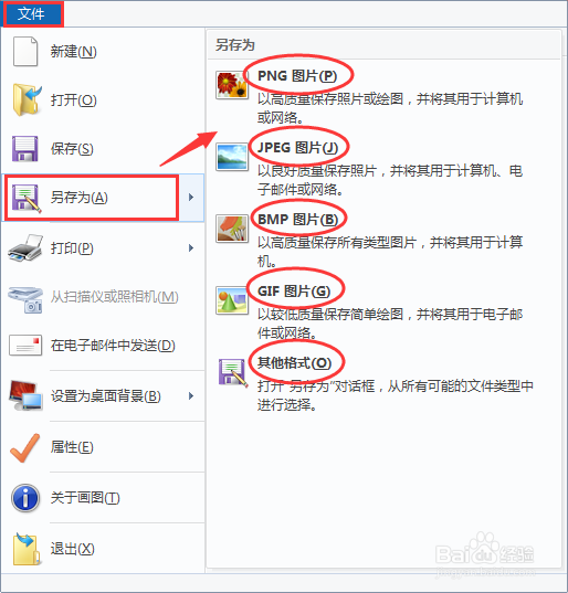 用windows自带工具转换图片格式
