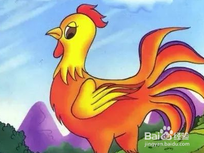 大公鸡找不到朋友看图写话？