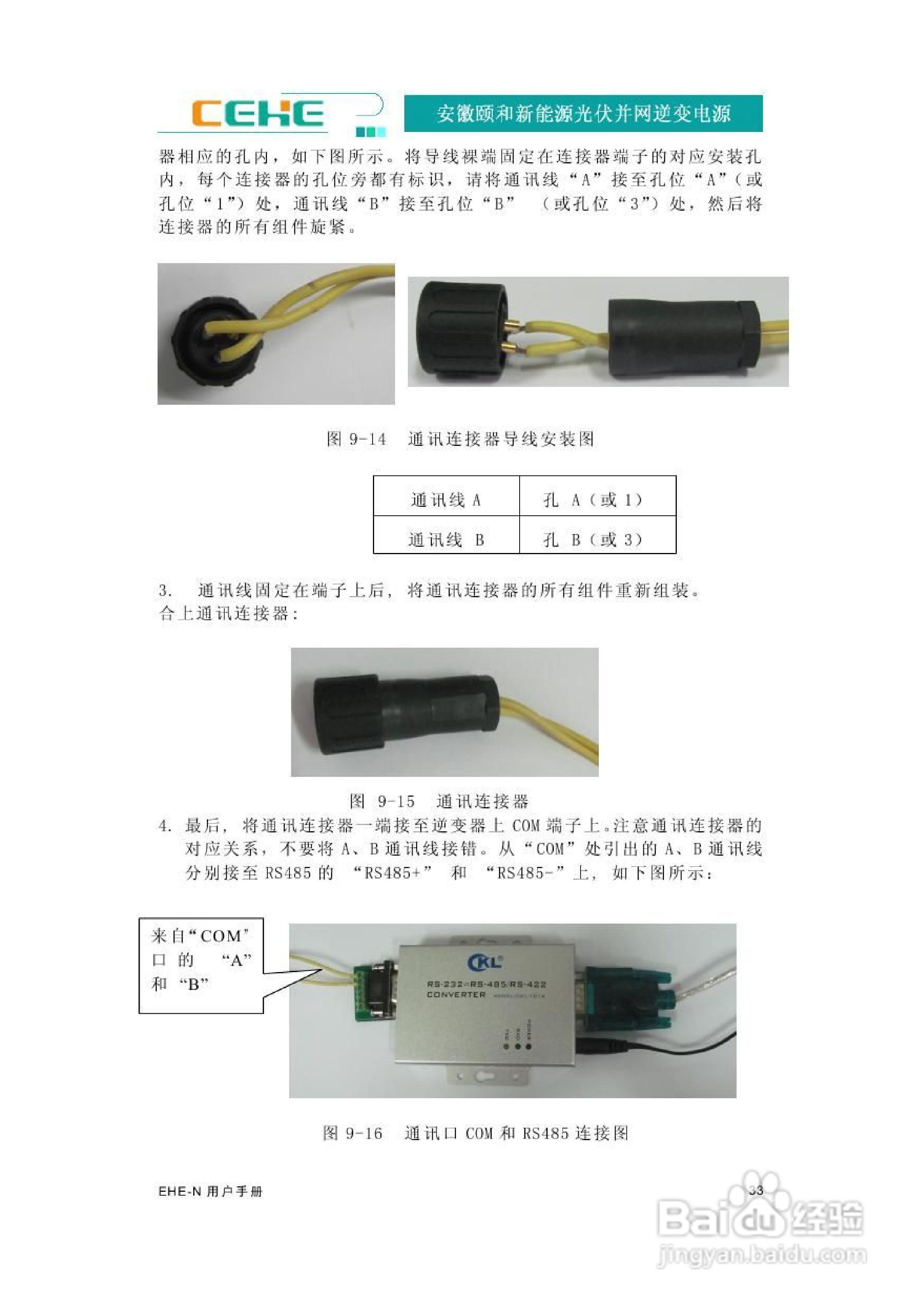 颐和新能源EHE-N2K2光伏并网逆变电源用户手册:[4]