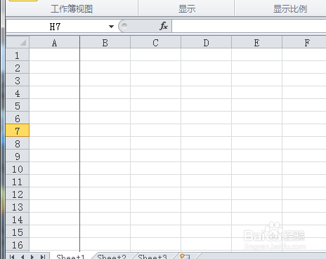 excel2010冻结窗口怎么设置