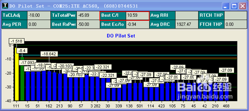 网络优化测试软件CNT的EVDO测试方法（电信版）